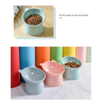 Elevated Pet Bowl for Dogs and Cats - Cervical Vertebra Protection