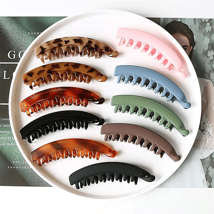 Large Banana Non-slip Vintage Hair Clips