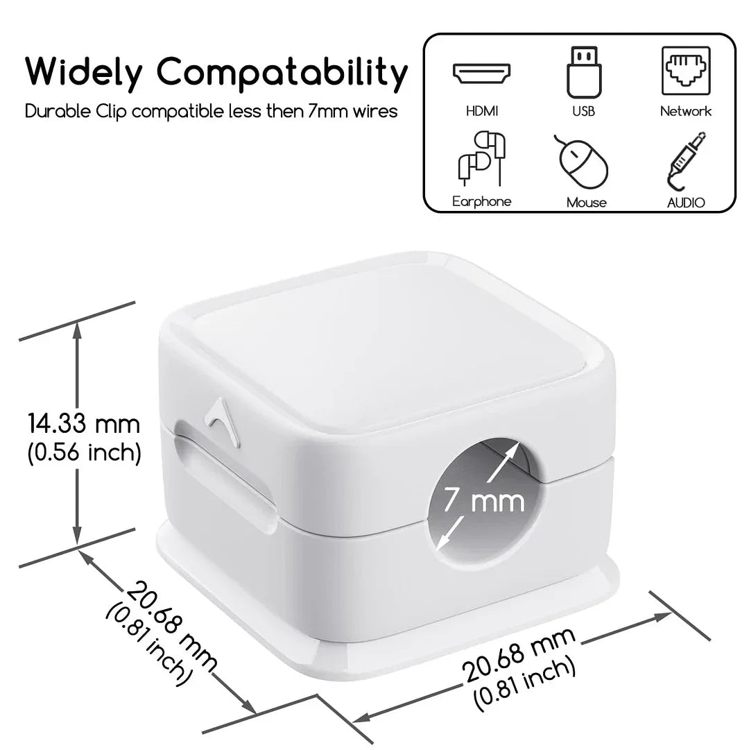 Charging Cable Magnetic Cable Organizer Storage Holder