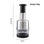 Multifunction Manual Food Chopper & Grinder