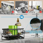 Self Draining Sink Organizer in Kitchen or Bathroom