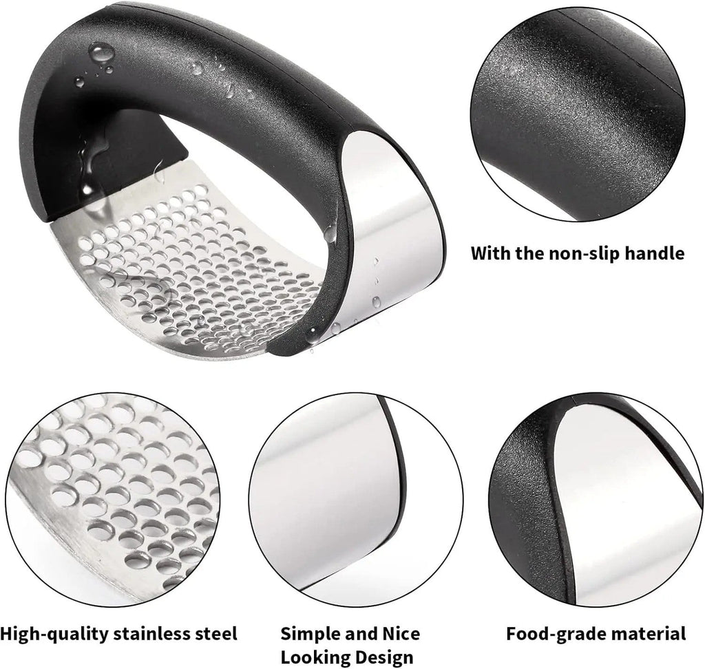 Stainless Steel Garlic Press