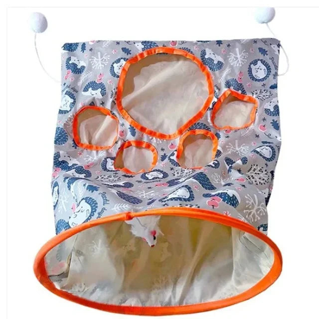 Cat Play Tunnel 😸