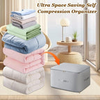 Ultra Space-Saving Self Compression Organizer