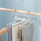 Stainless Steel Space Saving Pants Hangers