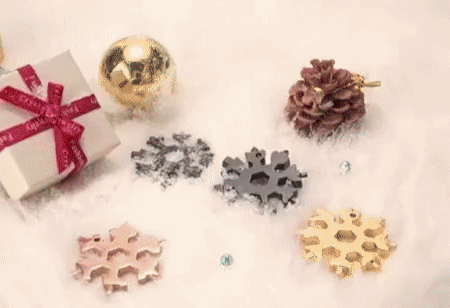 Snowflake - MultiTool 18-in-1 Stainless Steel Portable for Outdoor Adventure❄️