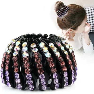 Lazy Bird's Nest Plate Hairpin