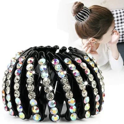 Lazy Bird's Nest Plate Hairpin