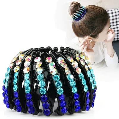 Lazy Bird's Nest Plate Hairpin