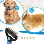 Dual-Sided Grooming Brush