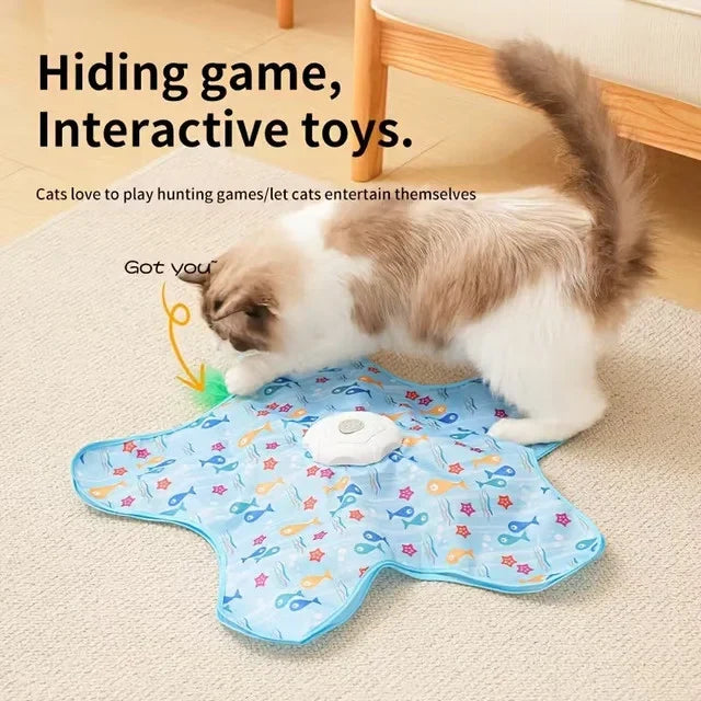 Multi-Functional Hunting Toy for Cats