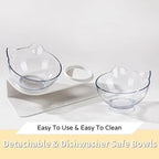 Anti-Vomiting Orthopedic Cat Bowl