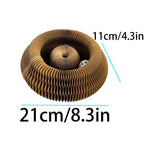 Interactive Cat Scratching Board with Bell Ball