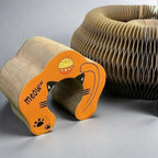Interactive Cat Scratching Board with Bell Ball