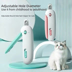 Stainless Steel Cat Nails Clipper – Adjustable Trimmer with Safety Guard for All Cats