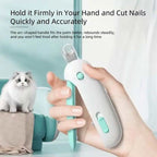 Stainless Steel Cat Nails Clipper – Adjustable Trimmer with Safety Guard for All Cats