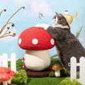 Mushroom Cat Scratcher