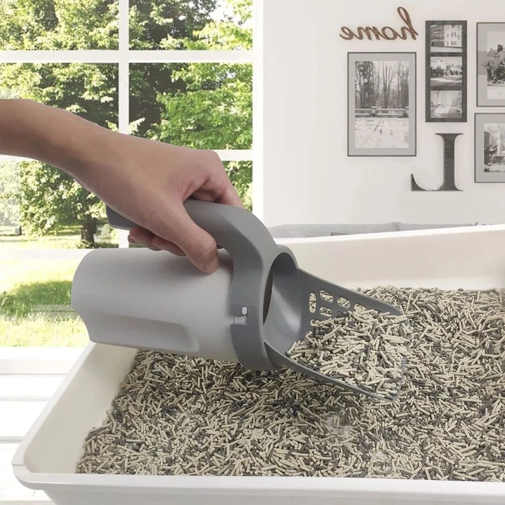Cat Litter Shovel Scoop For Pet Filter Clean Toilet Garbage Picker Cat