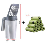 Cat Litter Shovel Scoop For Pet Filter Clean Toilet Garbage Picker Cat