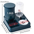 2-in-1 Automatic Cat Feeder and Water Dispenser Set