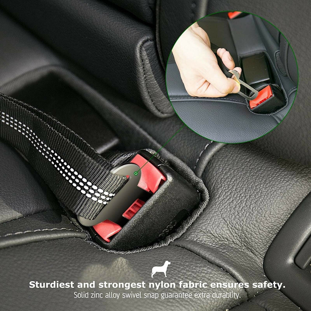 Adjustable Reflective Anti-Shock Pet Seat Belt