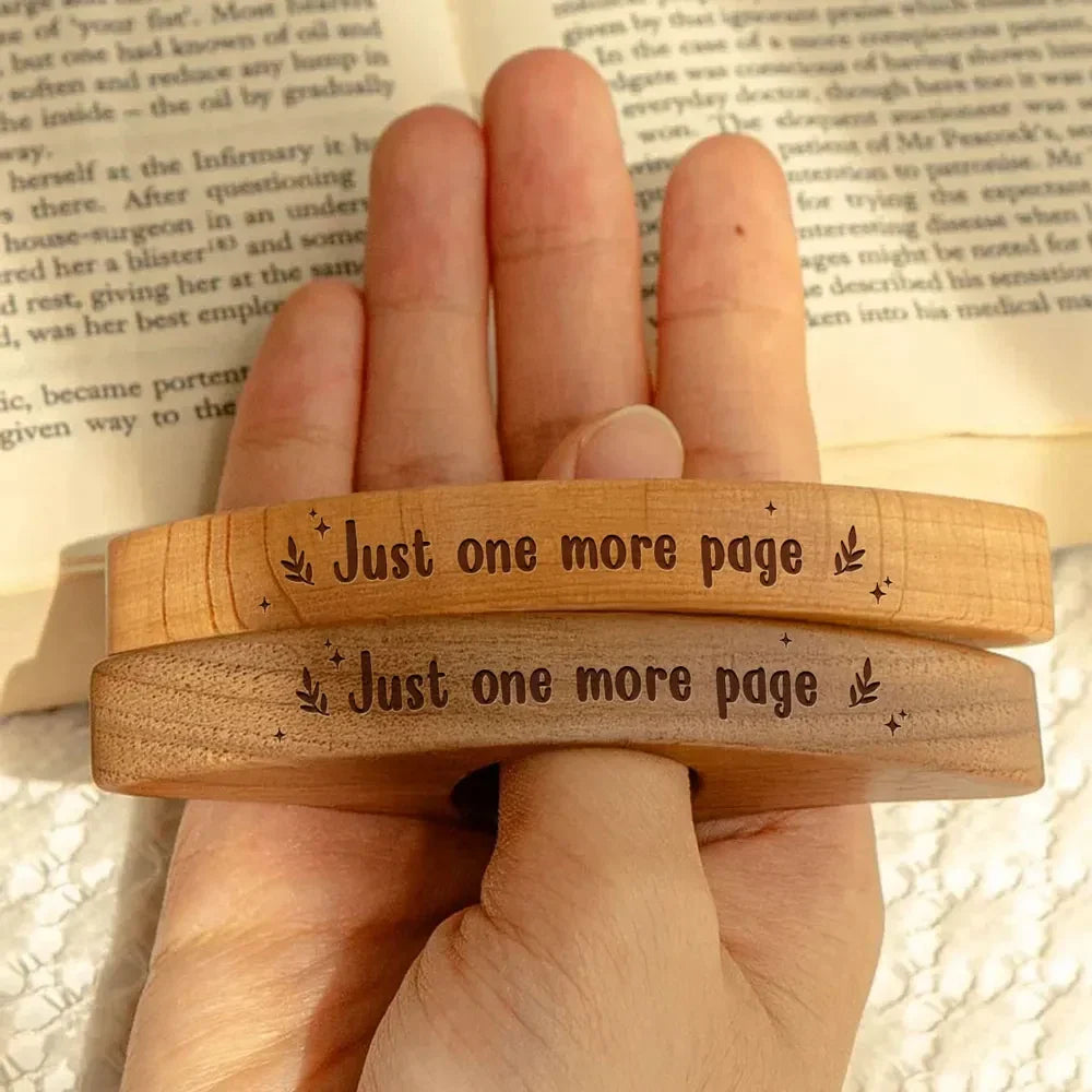 Personalized Book Page Holder