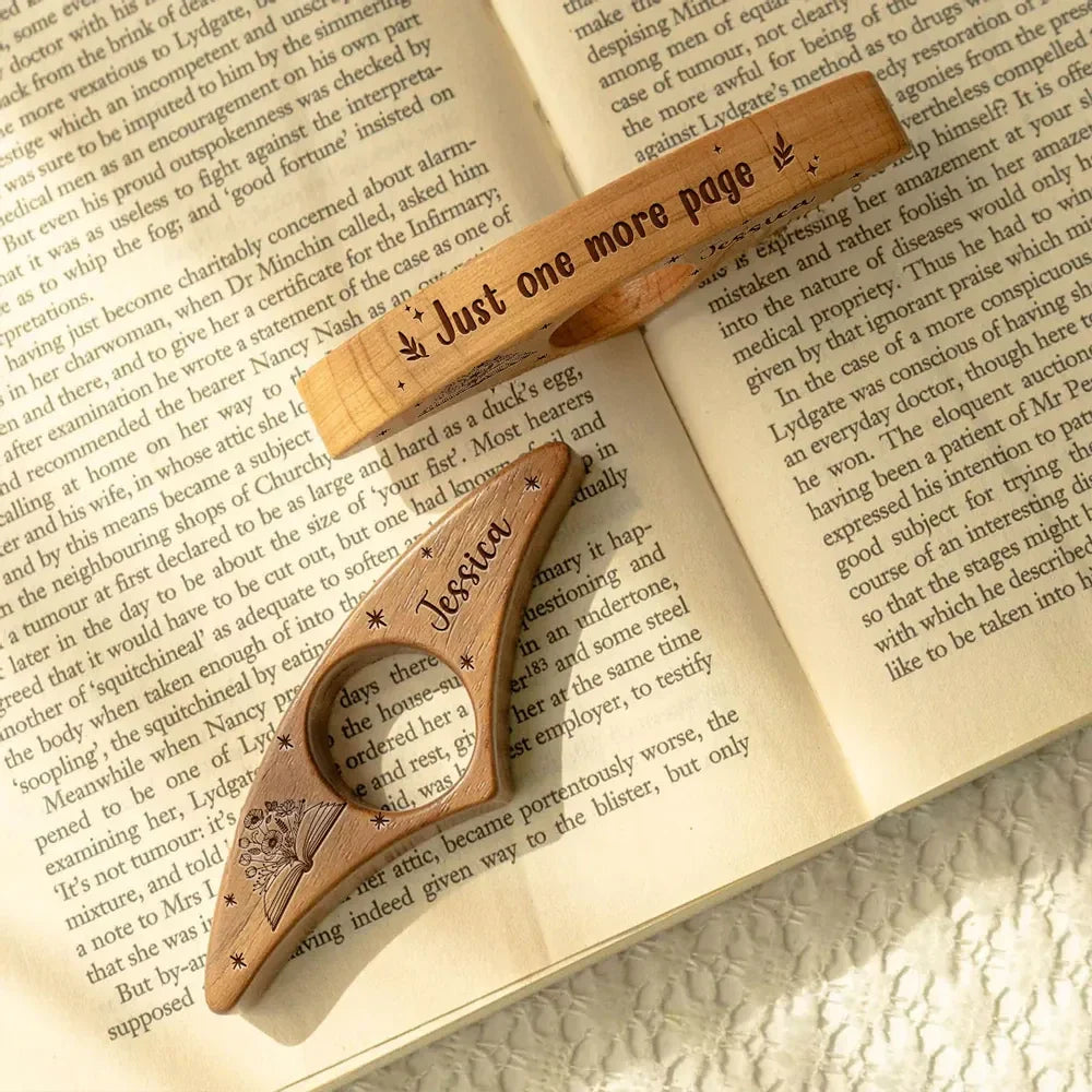 Personalized Book Page Holder