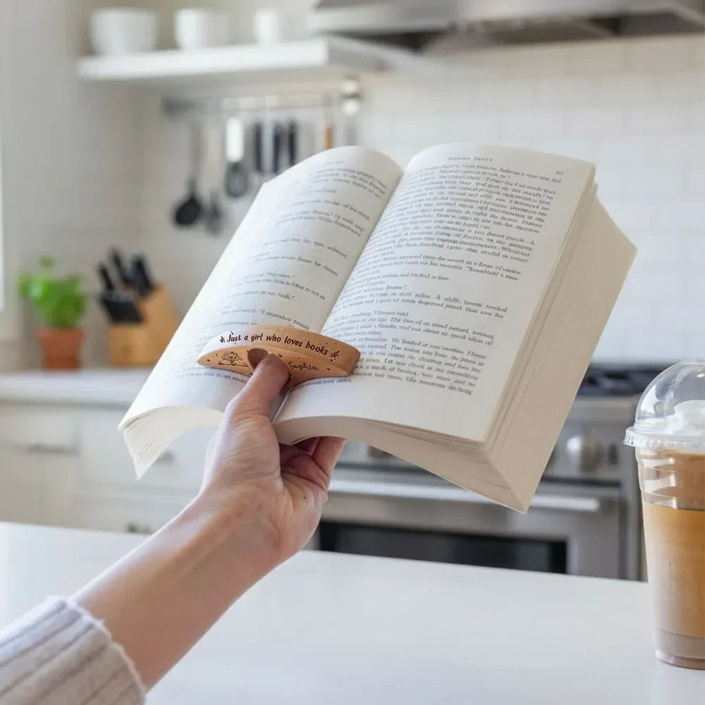 Personalized Book Page Holders