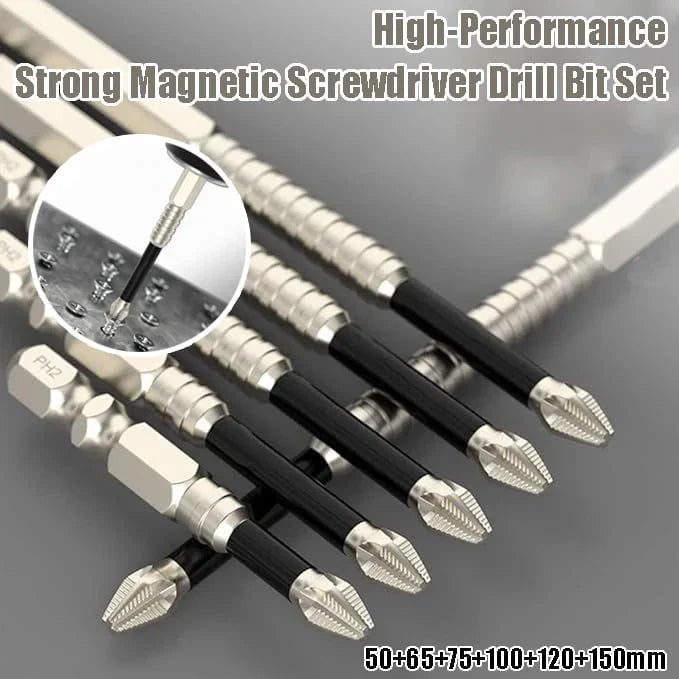 High Magnetic Screwdriver Drill Bit Set