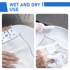 Reusable Diamond Weave Scrubber Cloths