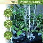 Tomato Clips Plastic Trellis Clips
