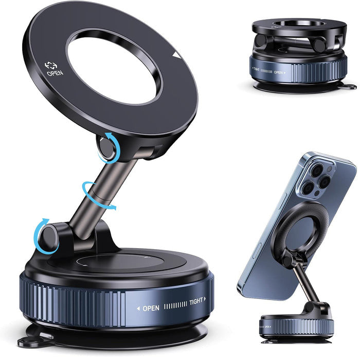 360° Adjustable Foldable Magnetic Car Phone Mount