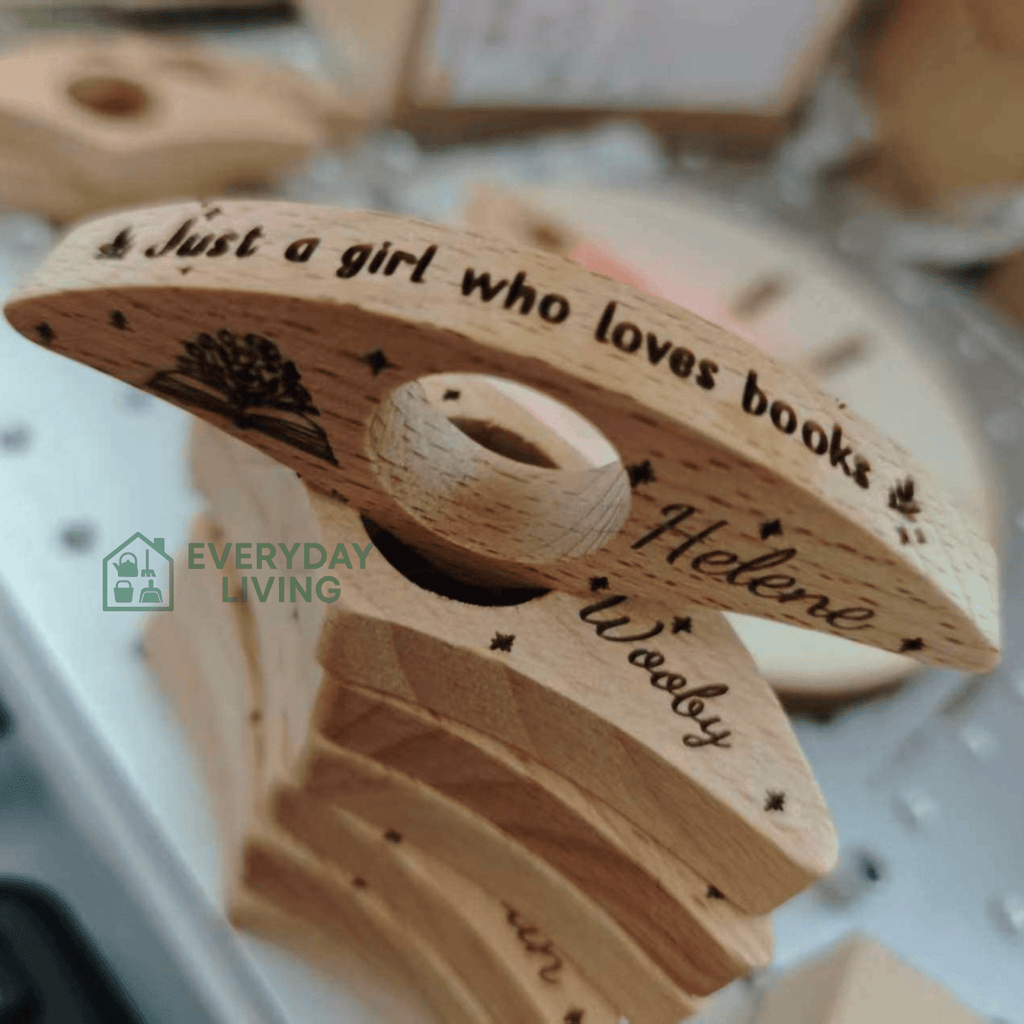 Personalized Book Page Holders