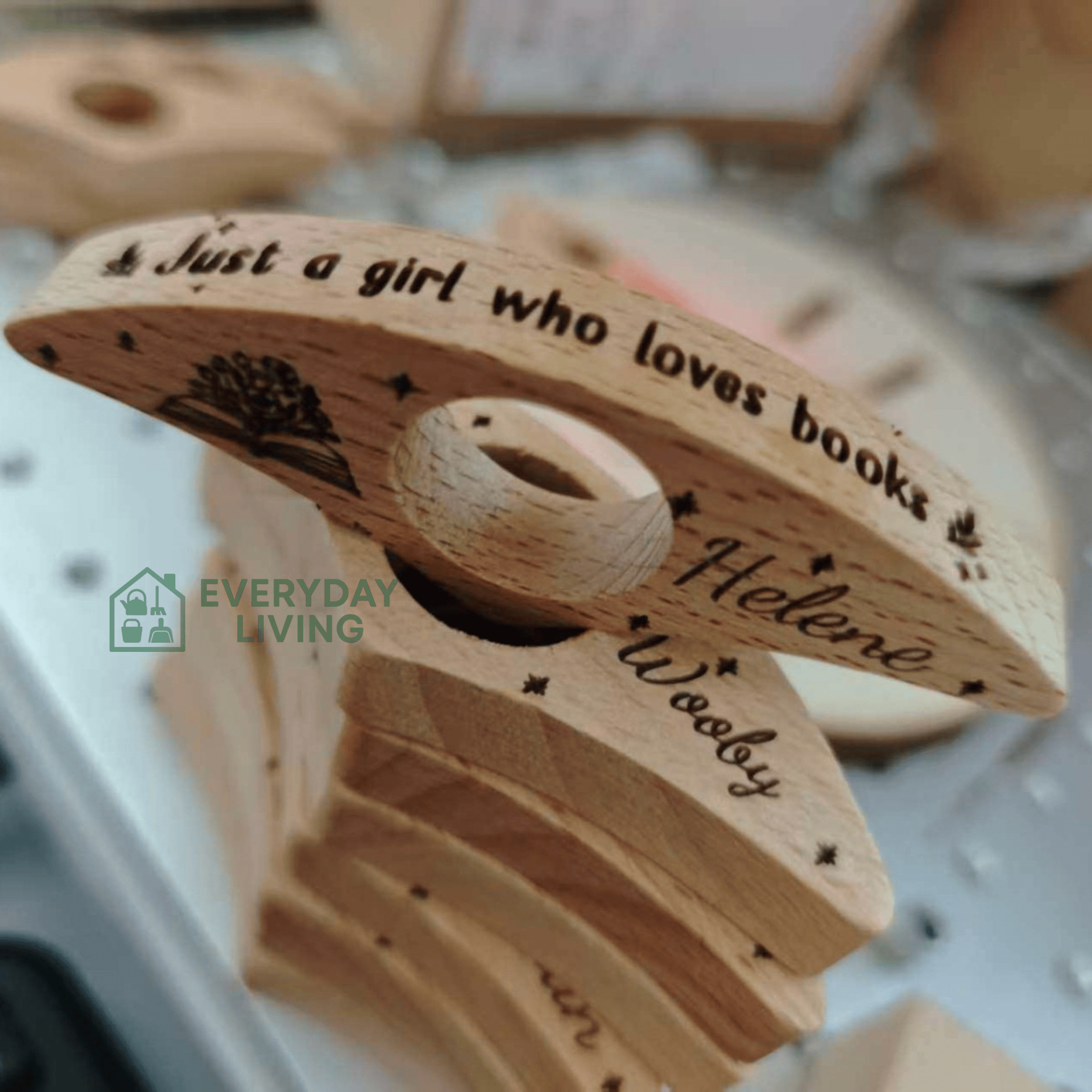 Personalized Book Page Holder