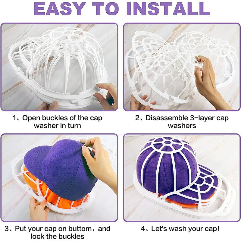 Heavy-Duty Hat Washer Cage