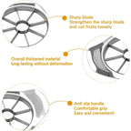 Stainless Steel 8-Blade Apple Slicer