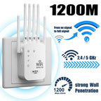 High-Performance Dual-Band WiFi Range Extender