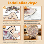 Wooden Cat Keepsake Puzzle