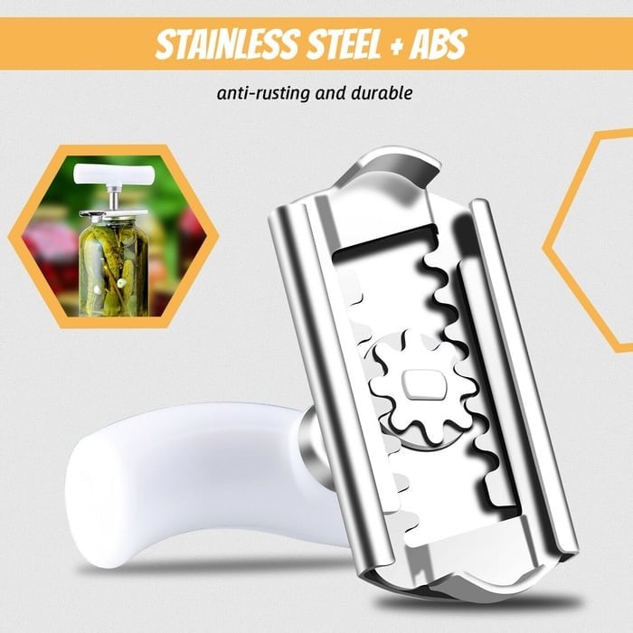 Effortless Adjustable Jar Opener