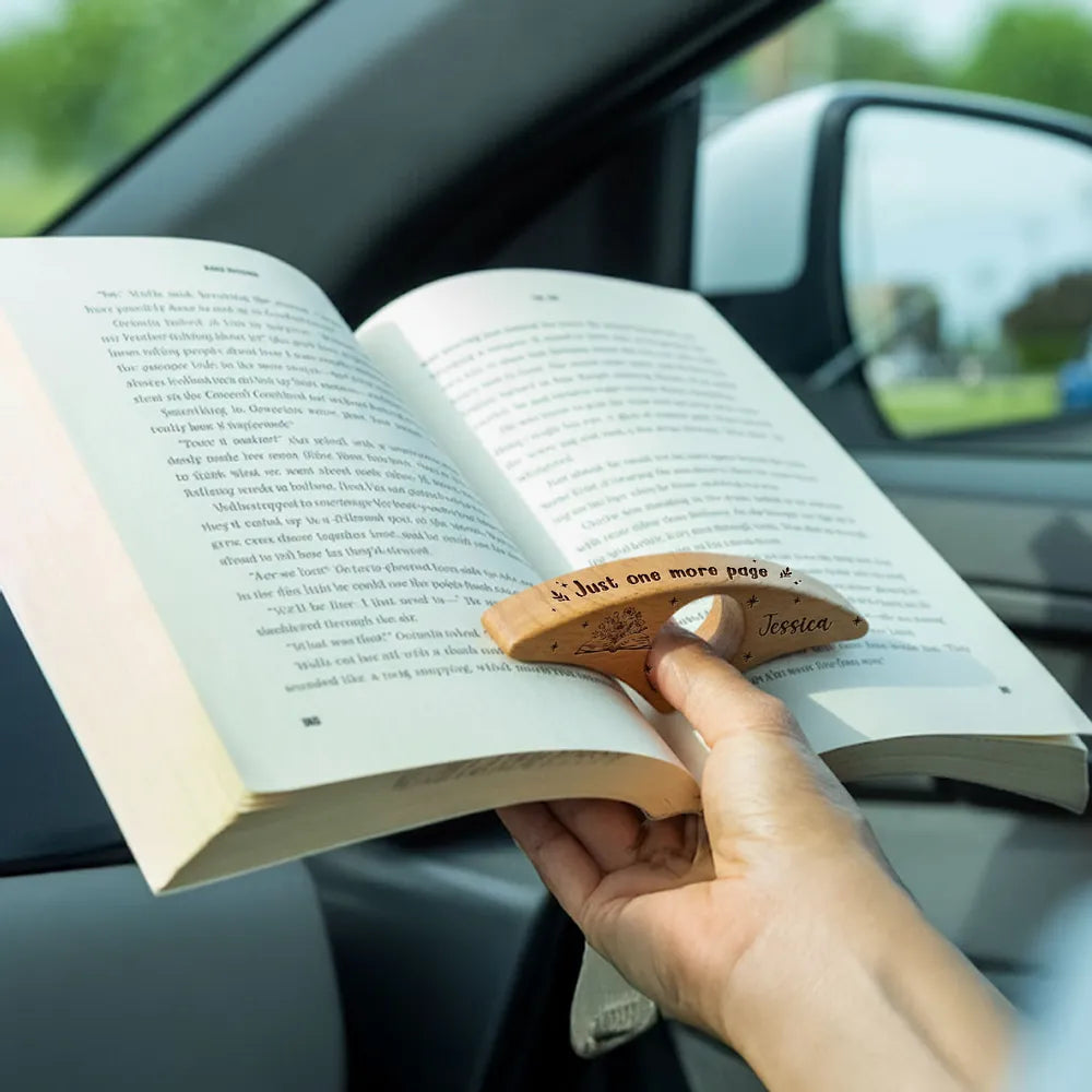 Personalized Book Page Holders