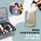 10 Pcs Portable Travel Fluid Makeup Packing Bag